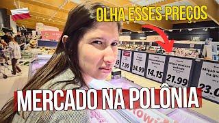 QUANTO CUSTA o SUPERMERCADO na POLÔNIA