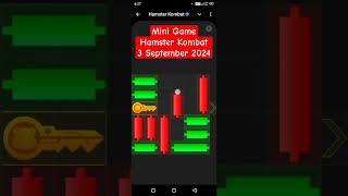 Hamster Kombat 3 September 2024 Today's Play Mini Game - Cryptic Key Airdrop for $HMSTR Game!