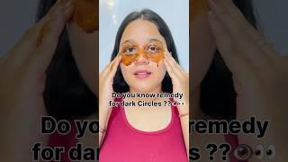 Do you know remedy for dark circles??  #video #skincare #tips #viral #beauty #yt #100k #shorts