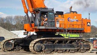 Massive Hitachi EX1200 Triple Boom Excavator