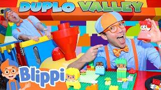 Blippi Visits LEGOLAND® DUPLO® VALLEY! | Blippi Field Trips | Building LEGO DUPLO | Learning #AD