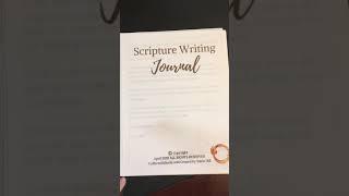 Scripture Writing Journal