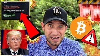  BITCOIN WARNING!!! LEGACY SIGNAL FLASH!!! USA SELLING BTC HOLDINGS?!?!!! [WTF?!!]