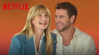 Laura Dern and Liam Hemsworth On Traveling to Morocco to Shoot Lonely Planet | Netflix