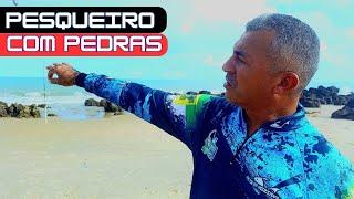 Como pescar na praia | PESCA praia Nas Pedras