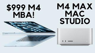 2025 M4 MacBook Air + Mac Studio OFFICIALLY ANNOUNCED! Worth Buying?