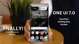 Samsung One UI 7.0 - Early Features & Devices | ReleaseOFFICIAL!!