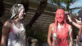 Girls get slimed for fun