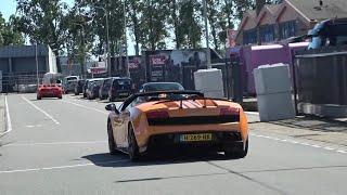 Supercars Accelerating! 812 Superfast, Huracan, 458, Gallardo, f430, R8!