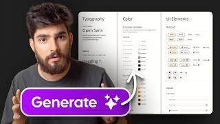 Is This AI the Future of Design Systems? (Done in Seconds)