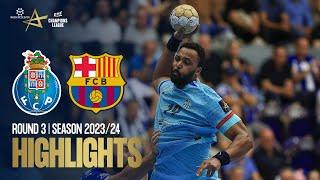 FC Porto vs Barça | Round 3 | EHF Champions League Men 2023/24