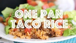 How to make: One Pan Taco Rice