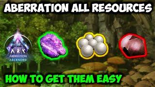 The BEST Resource Locations on ABERRATION | ARK Survival Ascended