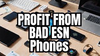 Why I buy and sell all phones as BAD ESN    Phone Flipping 101 1080p