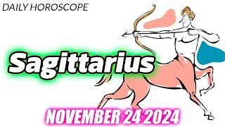 SAGITTARIUS ⭐️SOMEONE PROTECTS YOU FROM THE HEAVENHOROSCOPE NOVEMBER 24, 2024 ️ LOVE HOROSCOPE 