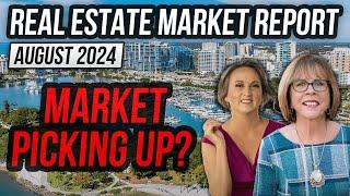 Sarasota & Manatee Real Estate Market Update August 2024 | Prices Dropping and Market Correcting