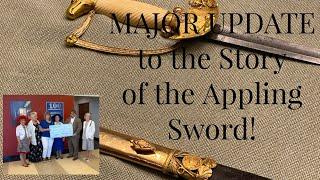 Major Update to the Appling Sword Story! Preserving history for future generations!