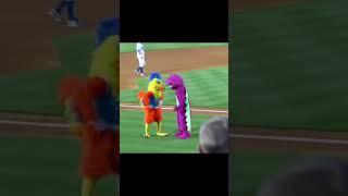 BARNEY GOD MODE (edit) || video credits : @iowacubbies #barneythedinosaur #shorts #edit