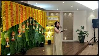 Best Sangeet Anchor / Best wedding Anchor / best Anchor in Mumbai / Anchor Urvi hosting Sangeet