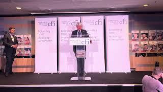 Shadow Foreign Secretary Andrew Mitchell at CFl's Conservative Party Conference Reception 2024