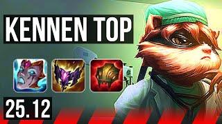 KENNEN vs TEEMO (TOP) | 6/3/11 | KR Master | 25.12