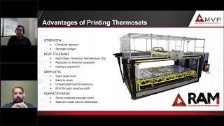 Large Scale Thermoset Additive Tooling  Advancing the CAD to Tool Process