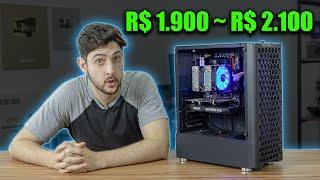 PESQUISEI MUITO E MONTEI UM PC GAMER BARATO INCRÍVEL!