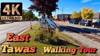 [4K] Walking Tour of Downtown East Tawas