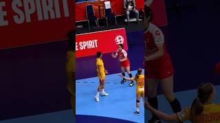  Angry moment ending in respect  #sportsmanship #handball #håndbold #ehf