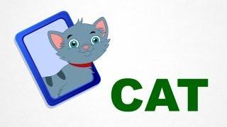 Cat - Pre School - Learn English Words (Spelling) Video For Kids and Toddlers