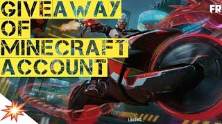 Giveaway of minecraft account that can run hypixel