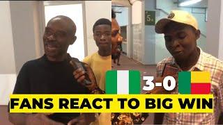 NIGERIA 3-0 BENIN - FANS REACT TO NIGERIA SUPER EAGLES WIN IN AFCON QUALIFIERS