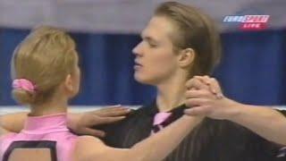 1999 Worlds. Albena DENKOVA - Maxim STAVISKI. BUL. Compulsory Dance. Tango Romantica