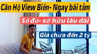 CHỉnh Giá Bán Còn 1Tỷ 980:  BÁN CĂN HỘ VIEW BIỂN NHA TRANG SỔ ĐỎ SỞ HỮU LÂU DÀI - DÀNH CHO 2 NGƯỜI Ở