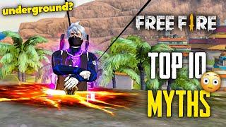 Top 10 Mythbusters in FREEFIRE Battleground | FREEFIRE Myths #300