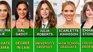 Educational Qualification Of Famous Hollywood Actresses