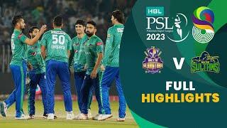 Full Highlights | Quetta Gladiators vs Multan Sultans | Match 28 | HBL PSL 8 | MI2T