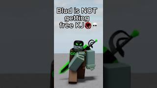 Bro thought he was getting Free KJ  The Strongest Battlegrounds ROBLOX #shorts