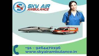 Sky Air Ambulance from Kolkata to Delhi with Best Medical Solution