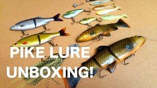 PIKE LURES Unboxing video! - Savage Gear fishing lures