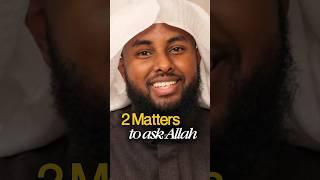 2 Matters to ask Allah for our Parents