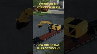 New Console MINING Map Hill’s of Tuscany | Farming Simulator 22 #shorts #fs22 #farmingsimulator22