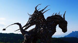 The World’s Largest Wooden Dragon