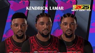 NBA2K25 - KENDRICK LAMAR - FACE CREATION!!!!!