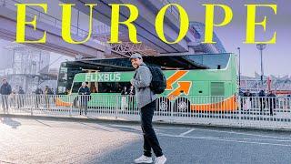 Traveling through Europe on a 20$ bus  (Flixbus honest review)