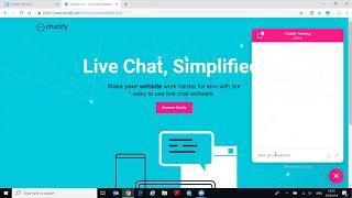 Chatify Dashboard Overview