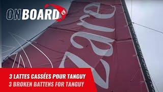 3 lattes cassées pour Tanguy Le Turquais | Vendée Globe 2024