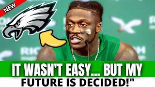 "NOBODY EXPECTED IT! AJ BROWN HAS JUST DECIDED HIS FUTURE!" PHILADELPHIA EAGLES NEWS TODAY!