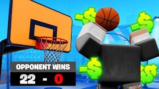 Hoopz, But If I Lose I Have To Donate ROBUX *I WENT BROKE* (Roblox Basketball)