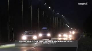 Освещение автодороги в Костомукше (MAGISTRAL LED производства "Световых Технологий")